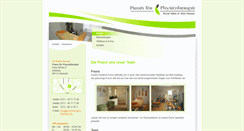 Desktop Screenshot of physiotherapie-kassberg.de