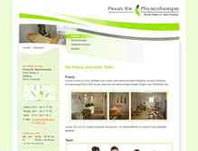 Tablet Screenshot of physiotherapie-kassberg.de